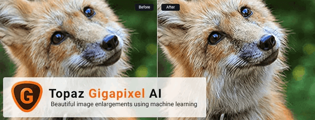Topaz Gigapixel AI_v6.2.2 / 5.8 破解便携版